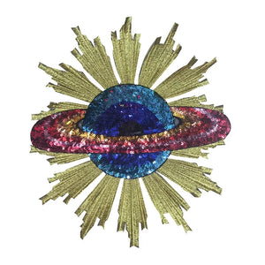 Sequinned UFO Patch