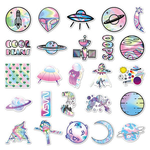 Alien Aesthetic Stickers