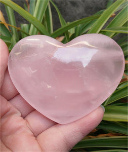 Pink Heart Quartz Crystal
