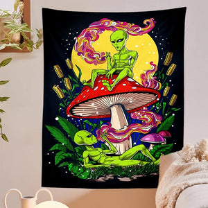 Alien Wall Hanging Tapestries