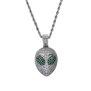 Alien Pendant Necklace